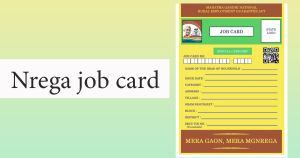 nrega job card