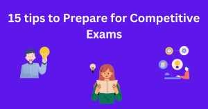 Healthy tips to Prepare for Competitive Exams